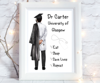 Print Doctor Male Graduation