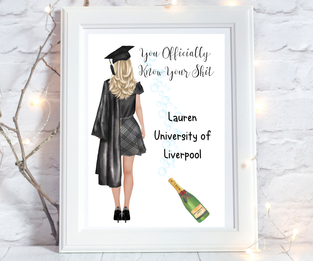personalised graduation gift for her uk