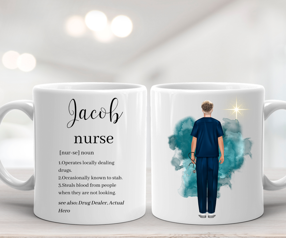 nurse mug for him