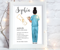 Print Midwife Definition