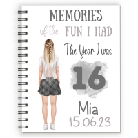 16th Birthday Girl Notebook