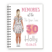30th Notebook Girl
