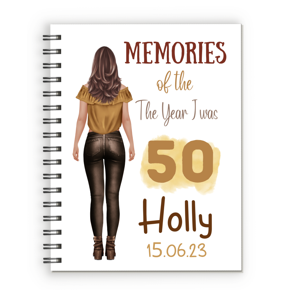 50th  Notebook Lady