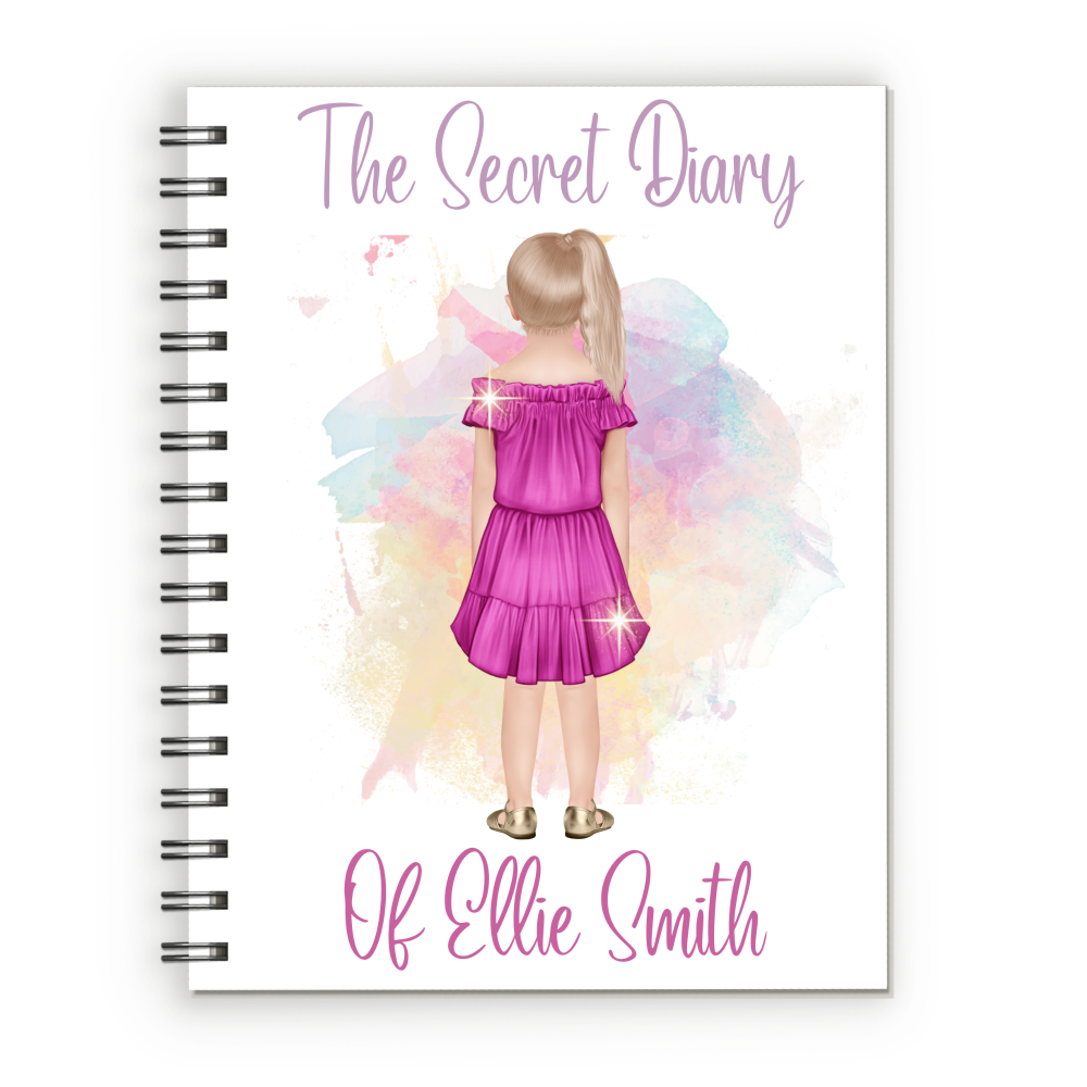 personalised stationery set for girls
