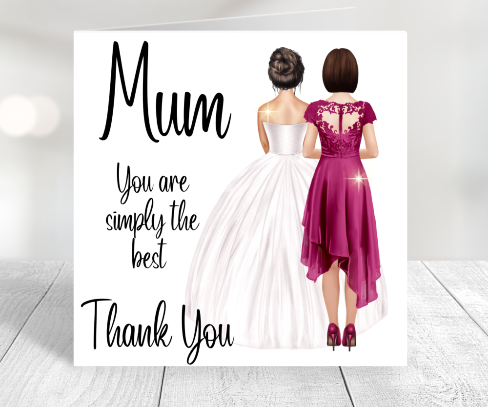 mother of the bride card