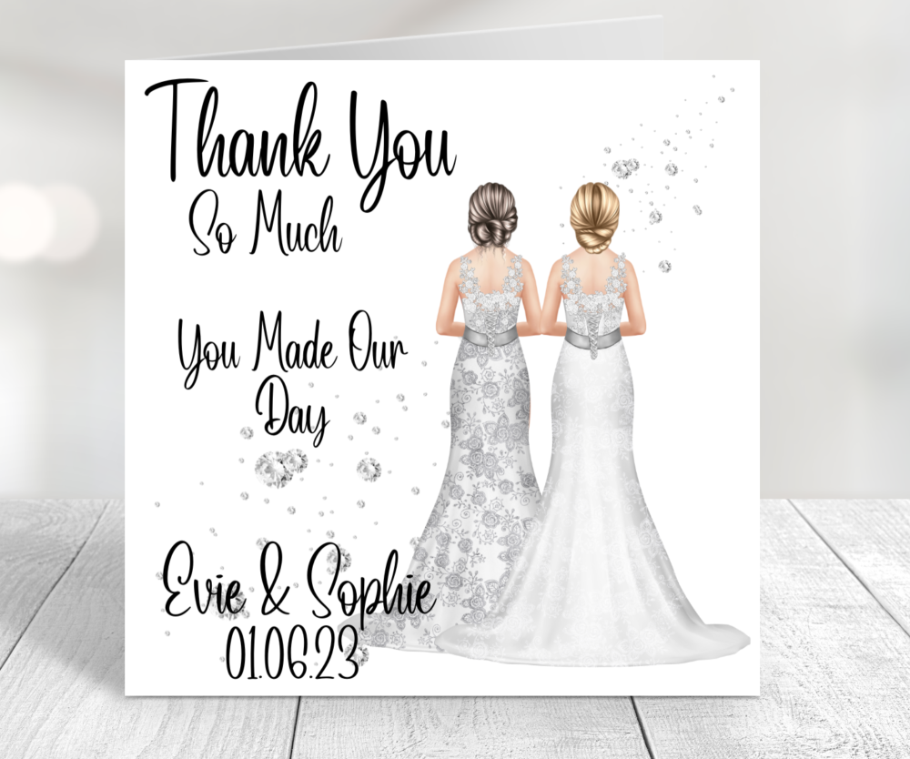THANK YOU BRIDE/BRIDE CARD