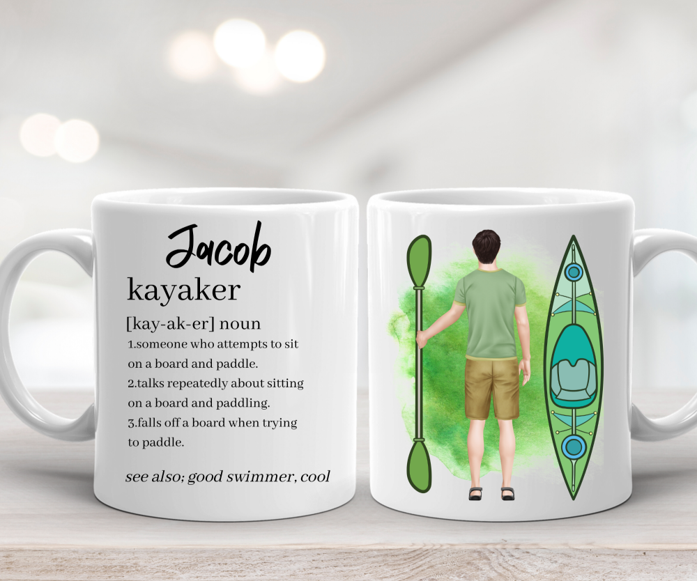 Kayak Mug for Him