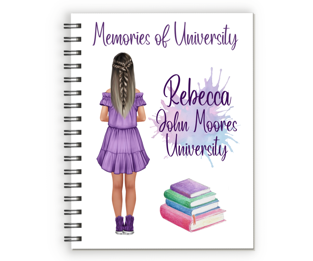 University Memory Book for Her