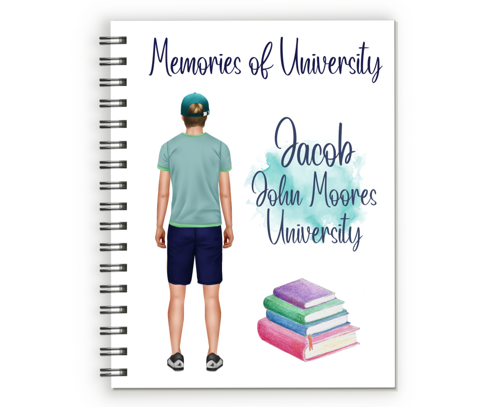University Memory Book for Him