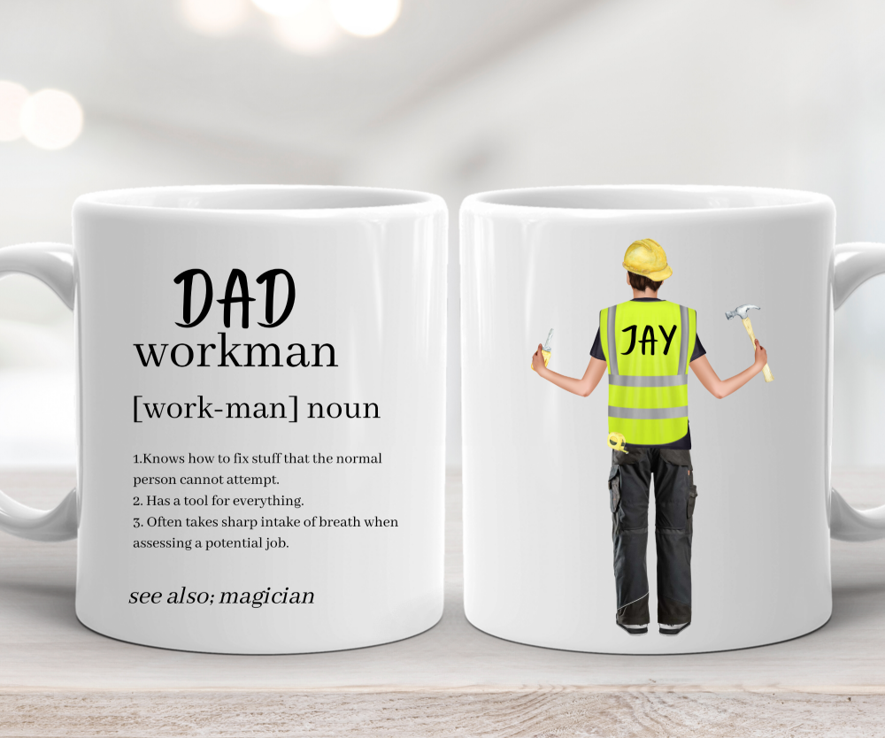 Dad Construction Mug