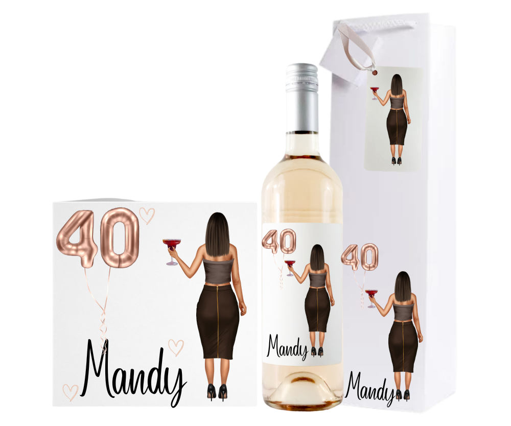 40th Birthday Card for Her
