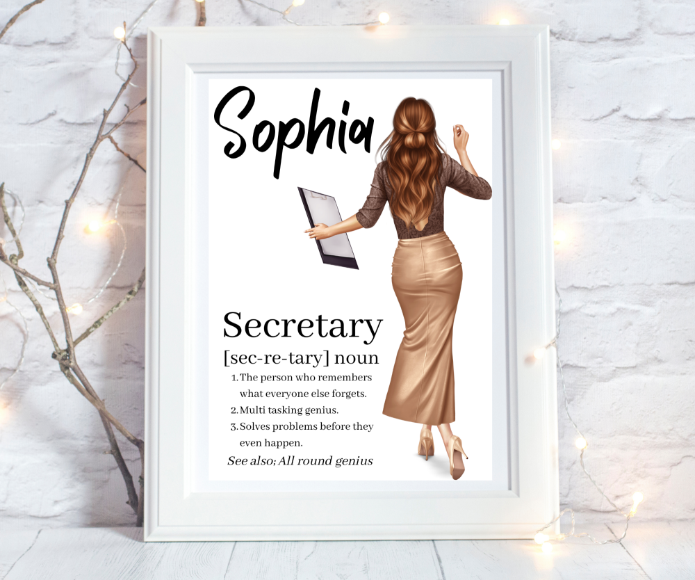 Secretary Print
