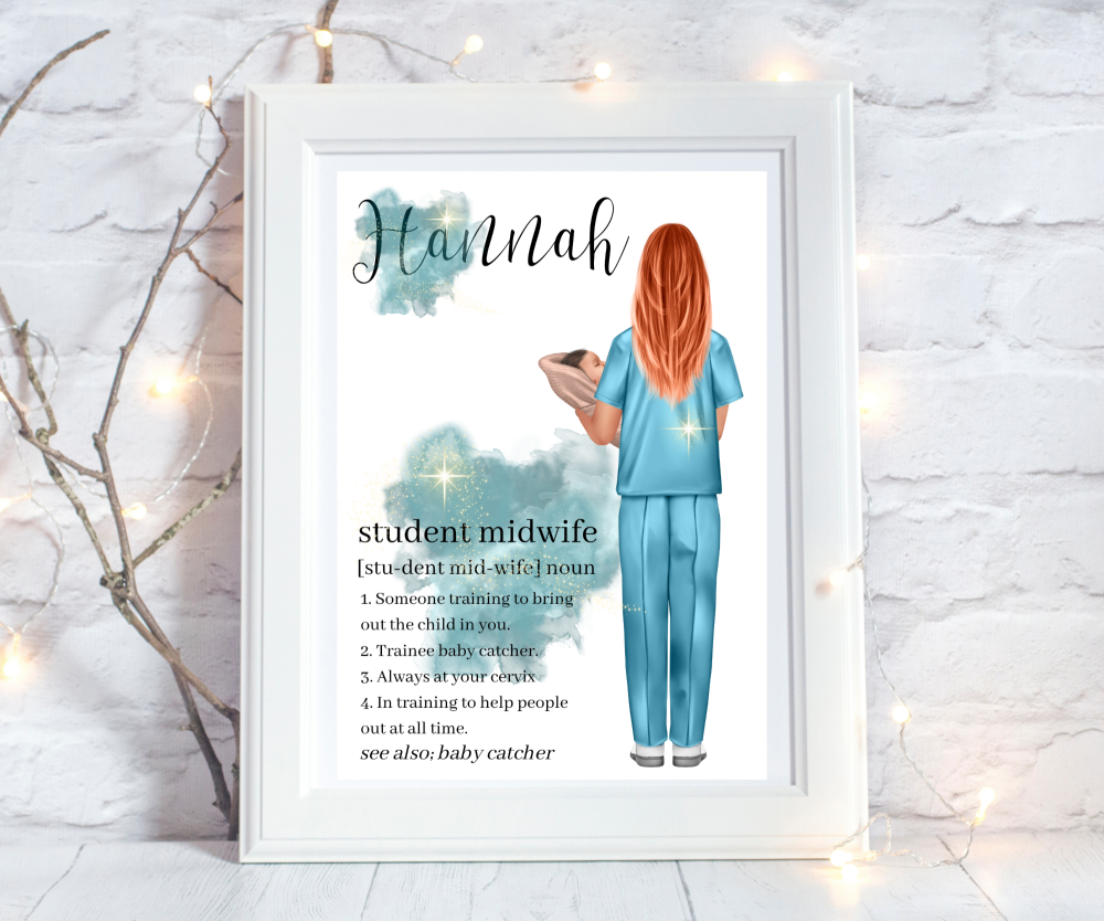 Student Midwife Print