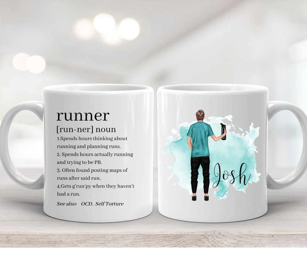 Runners Mug for Man