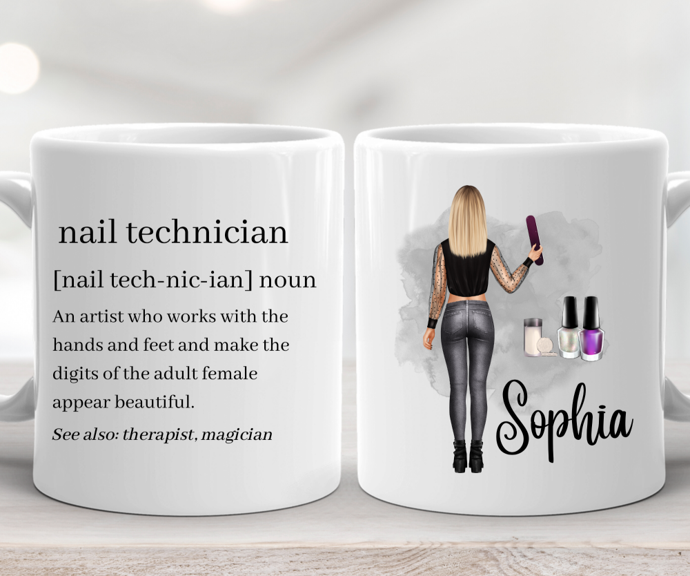 Nail Tech Mug nail tech gifts