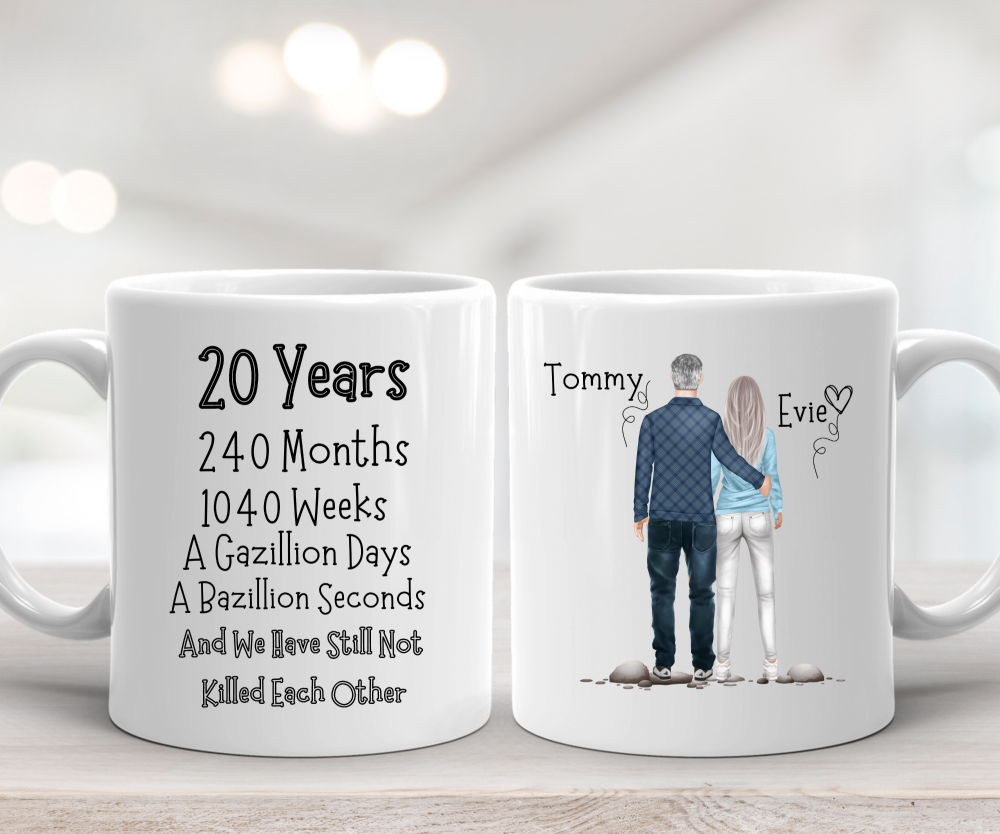 20th  Year Anniversary Present - Mug