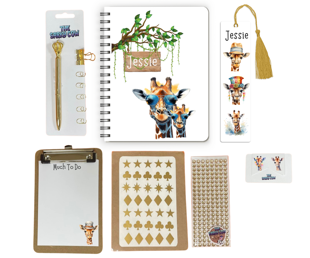 Giraffe Stationery Set