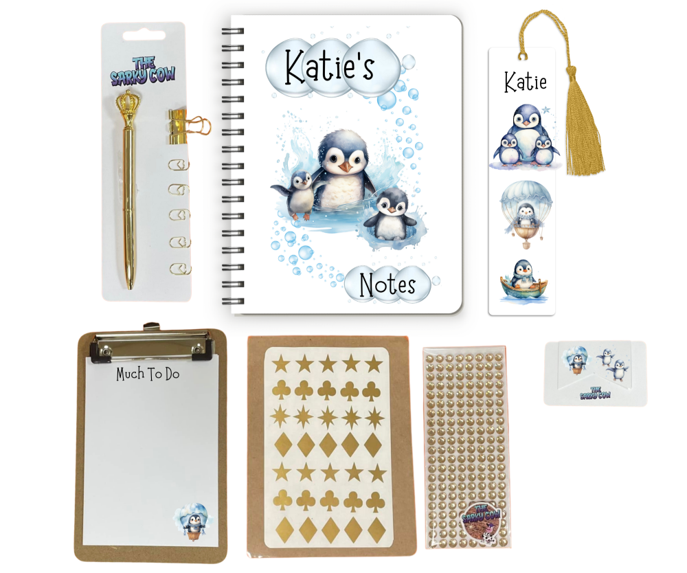 Penguin Stationery Set