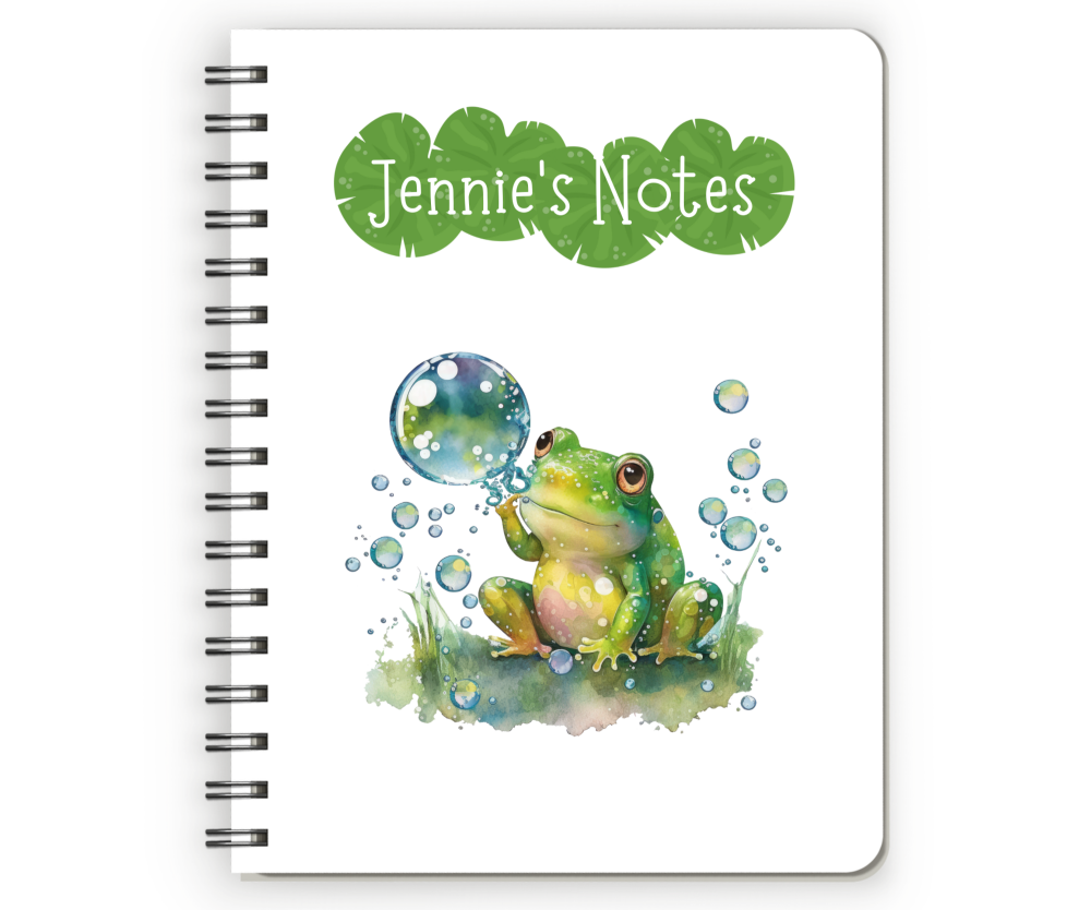 Frog Notebook