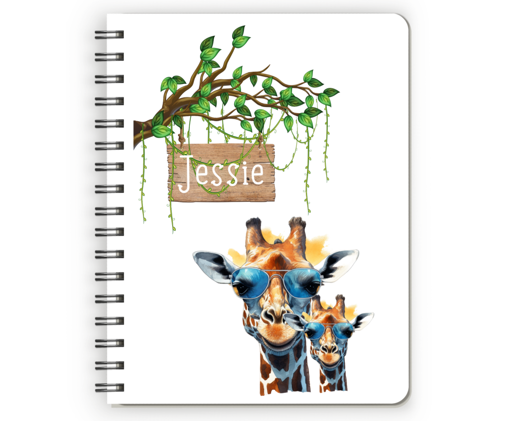 Giraffe Notebook