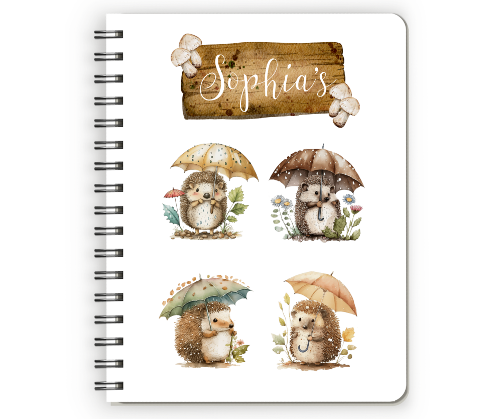 Hedgehog Notebook