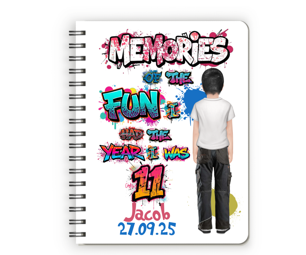 11th Birthday Boy Notebook
