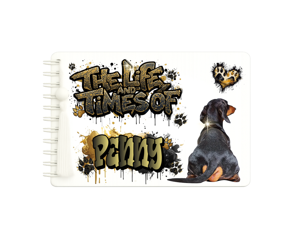 Daschund Dog Photo Album