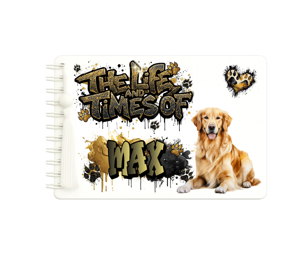 Golden Retriever Dog Photo Album