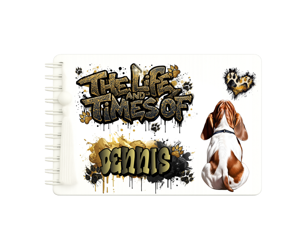 Basset Hound Dog Photo Album