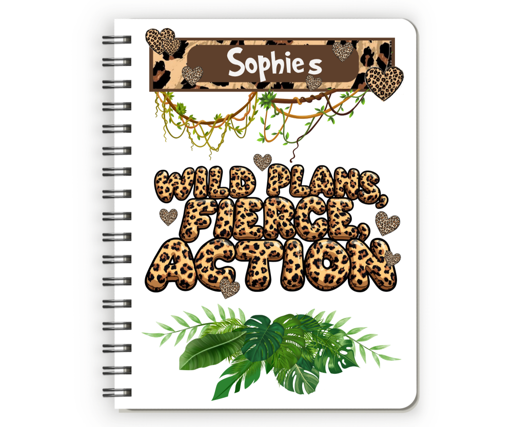 Animal Print Journal