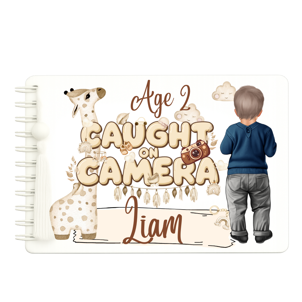 Baby Photo Book Age 2 Boy