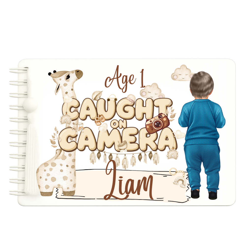 Baby Photo Book Age 1 Boy