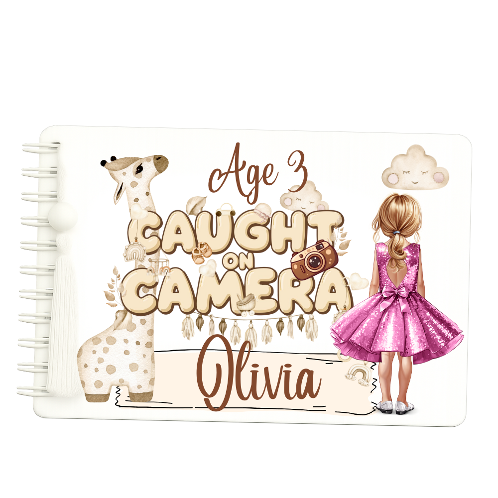 Baby Photo Book Age 3 Girl