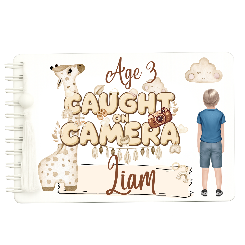 Baby Photo Book Age 3 Boy
