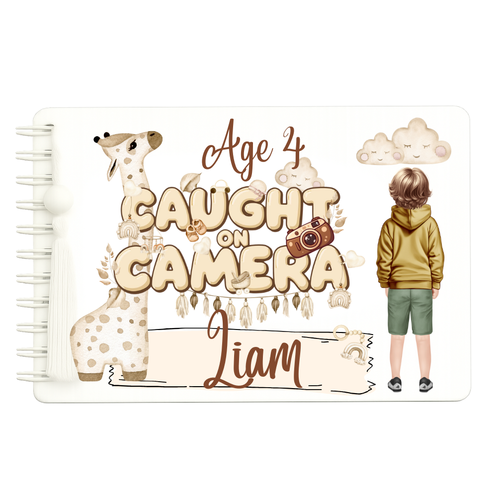 Baby Photo Book Age 4 Boy