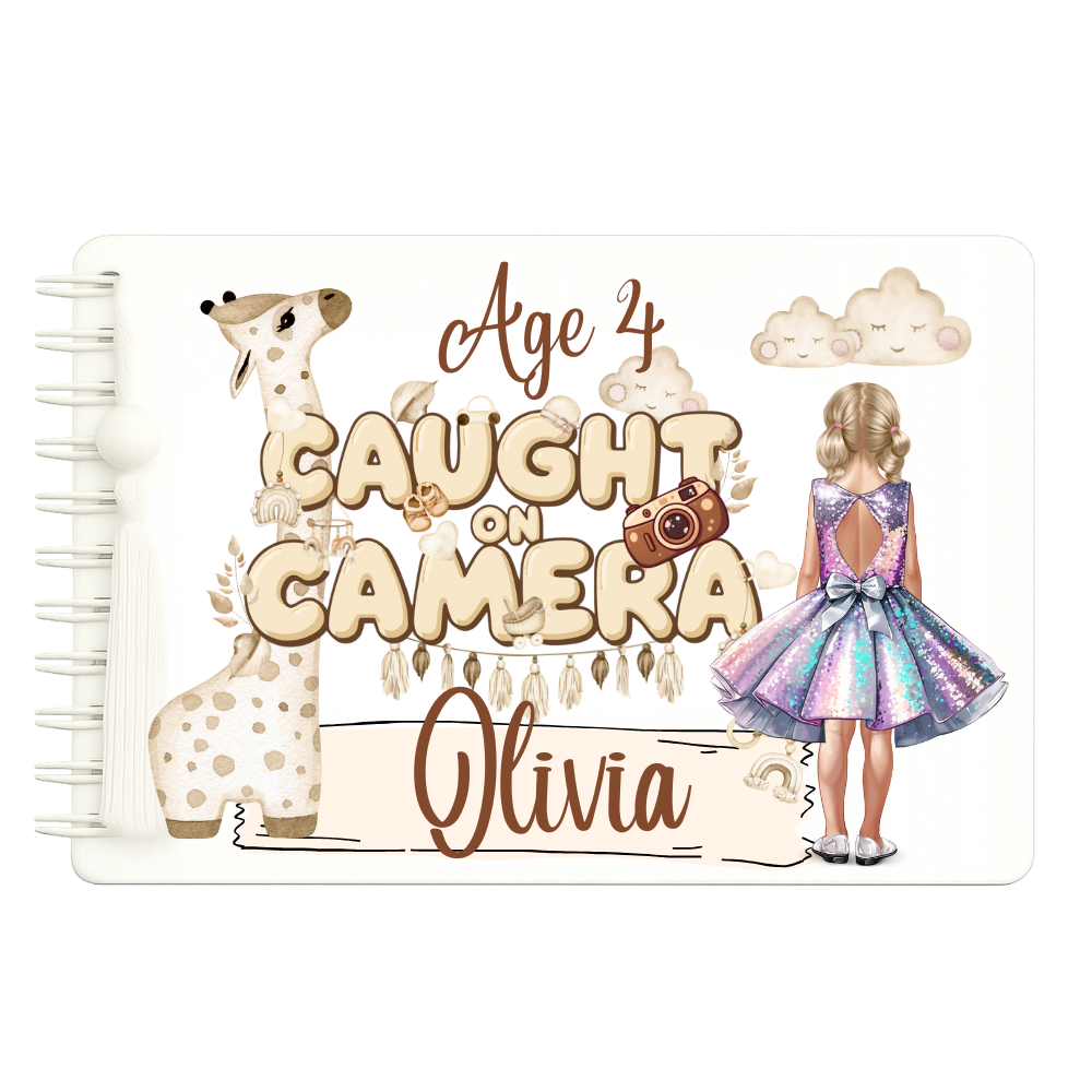 Baby Photo Book Age 4 Girl