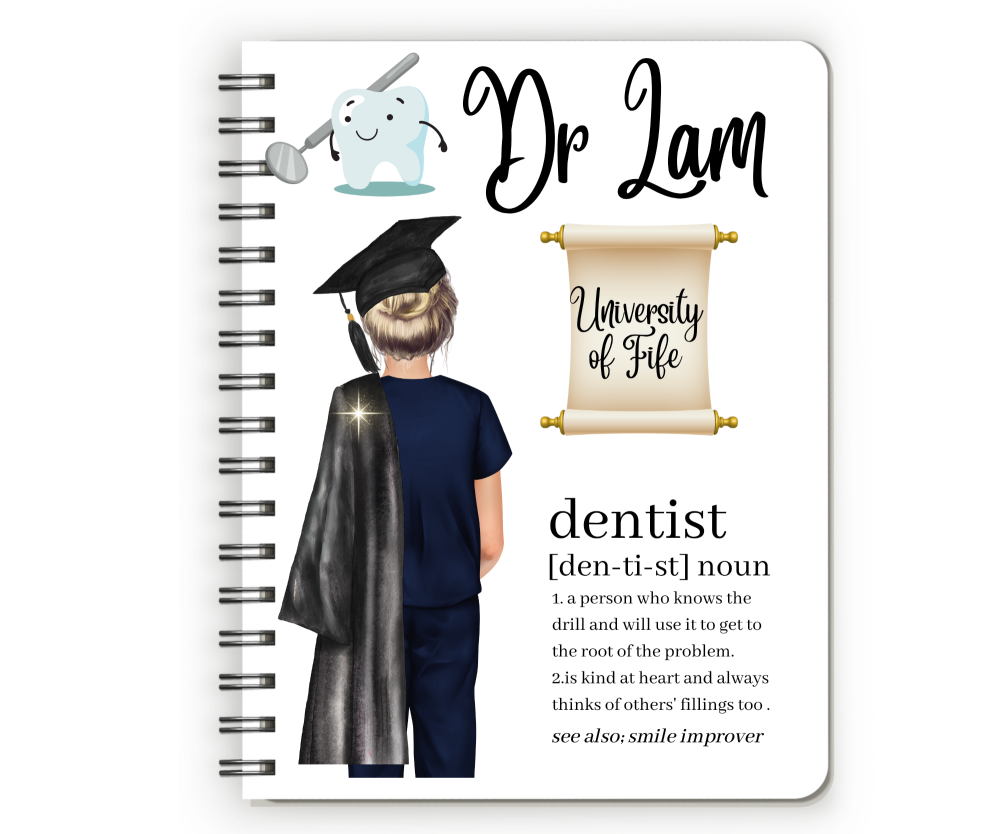 Dentist Graduation Notebook