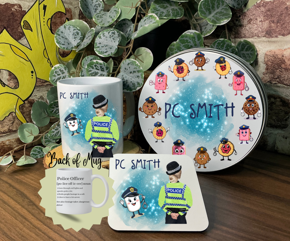 Police Woman Gift Set