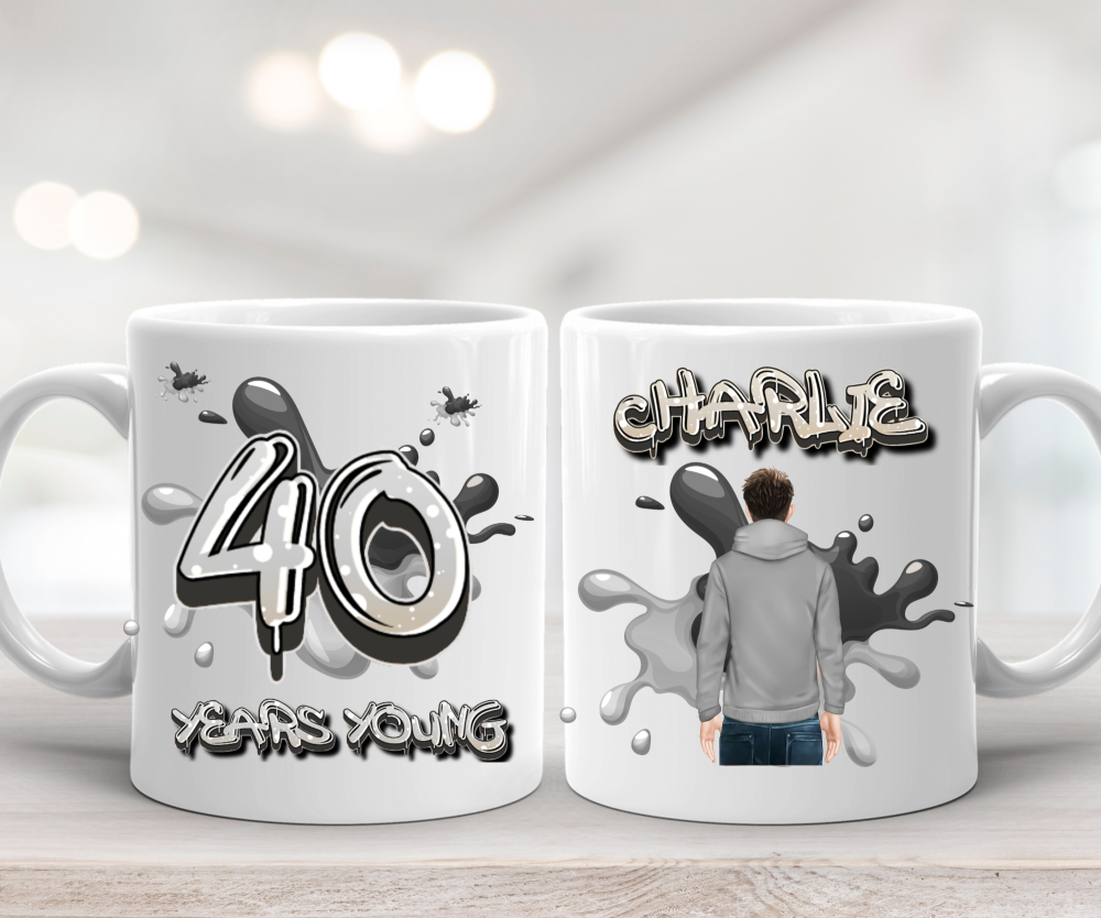 40th Birthday Mug for Him