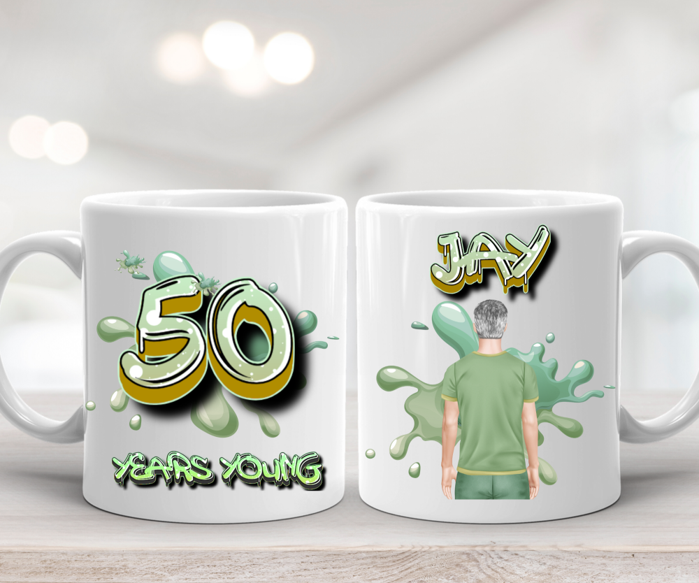 50th Birthday Mug for Him