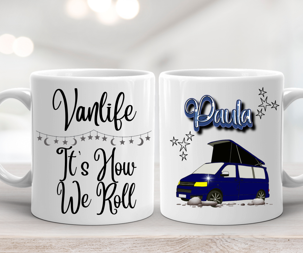T5 Campervan Mug Roof