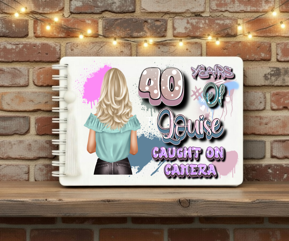 40th Photo Album Girl