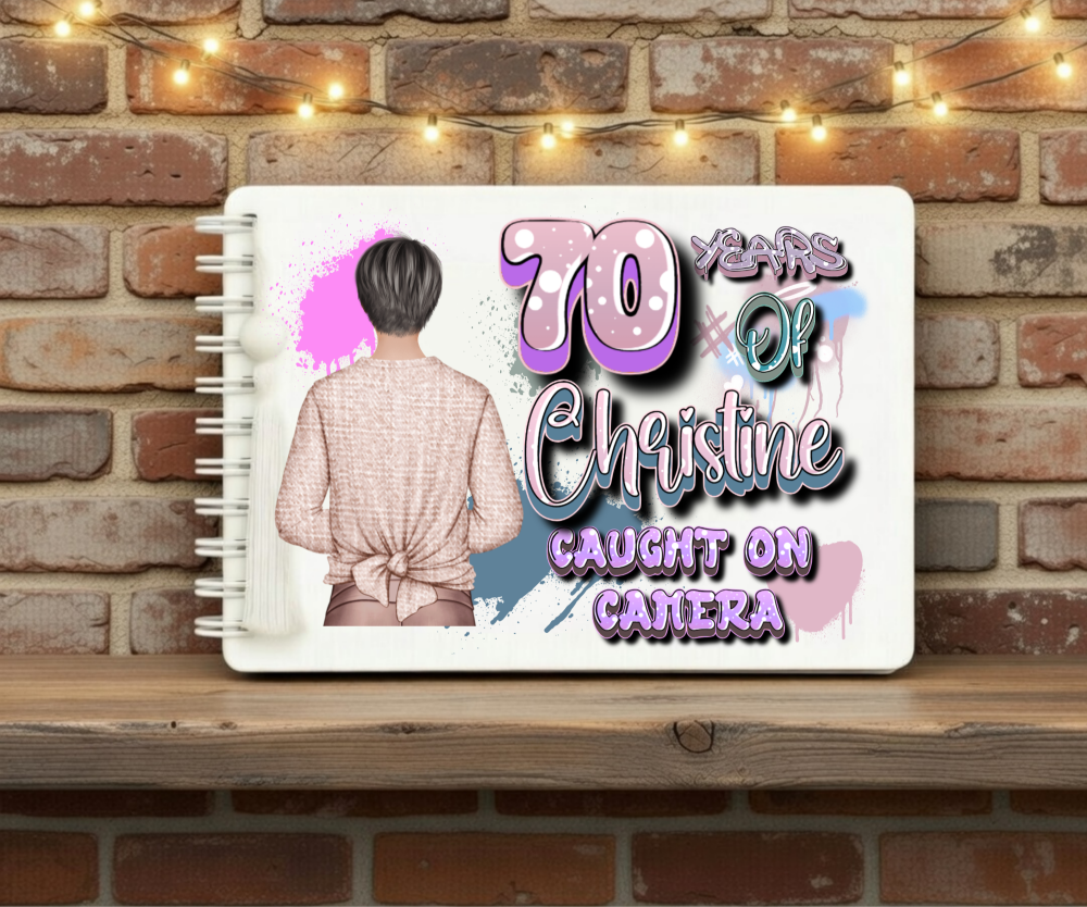 70th Photo Album Girl