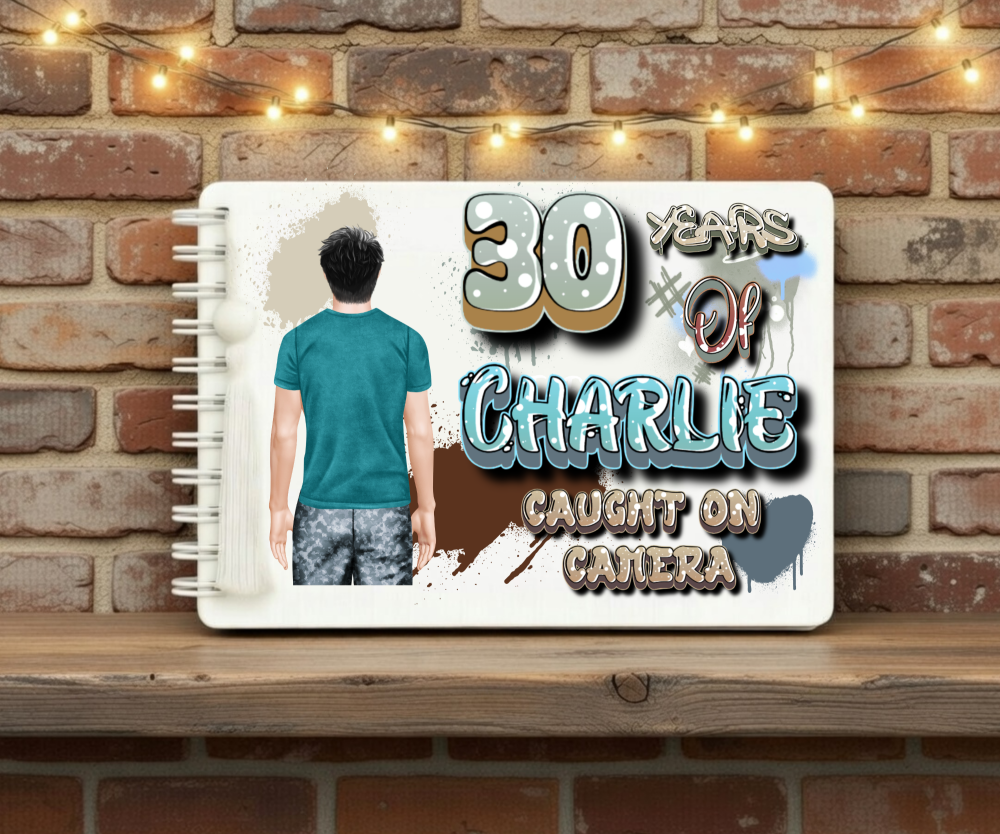 30th Photo Album Boy