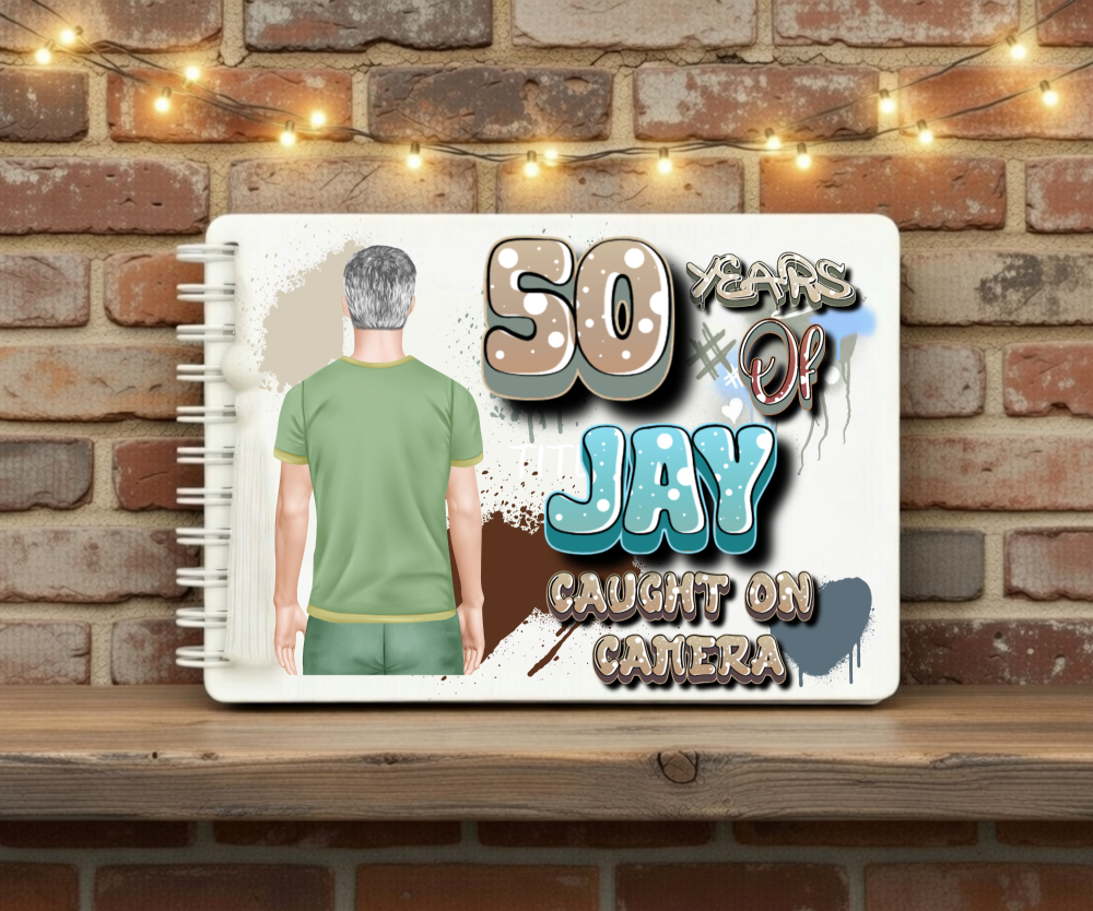 50th Photo Album Boy
