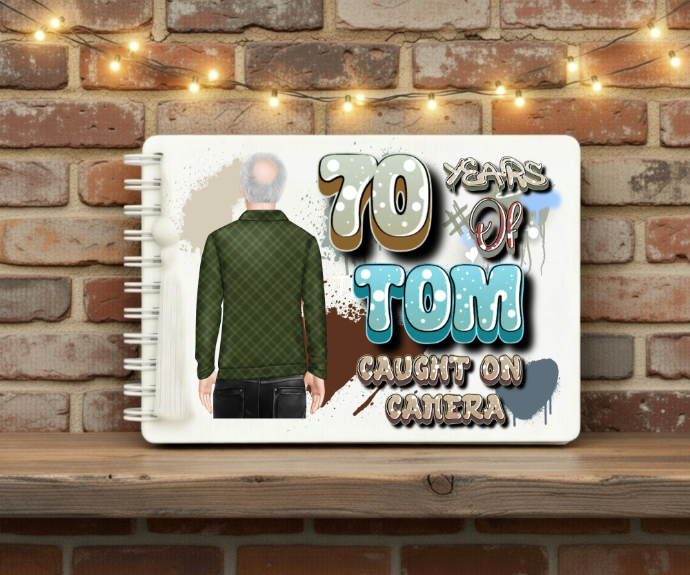 70th Photo Album Boy