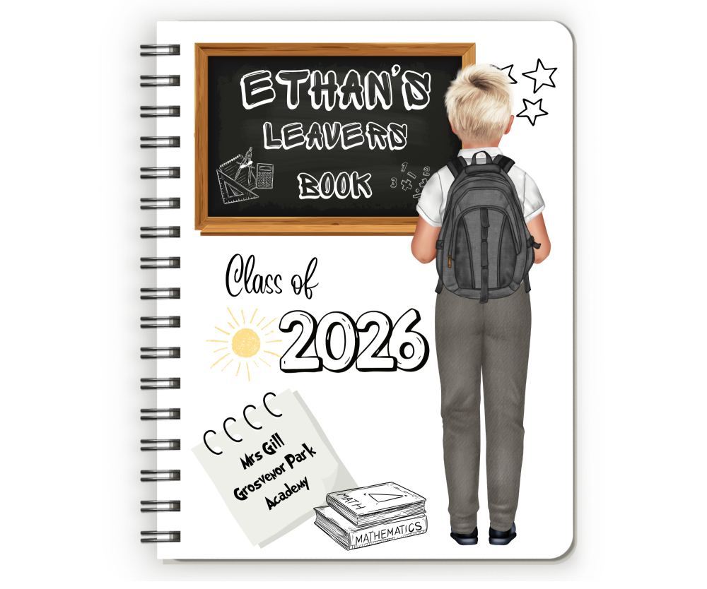 Leavers Book Year 6 Boy