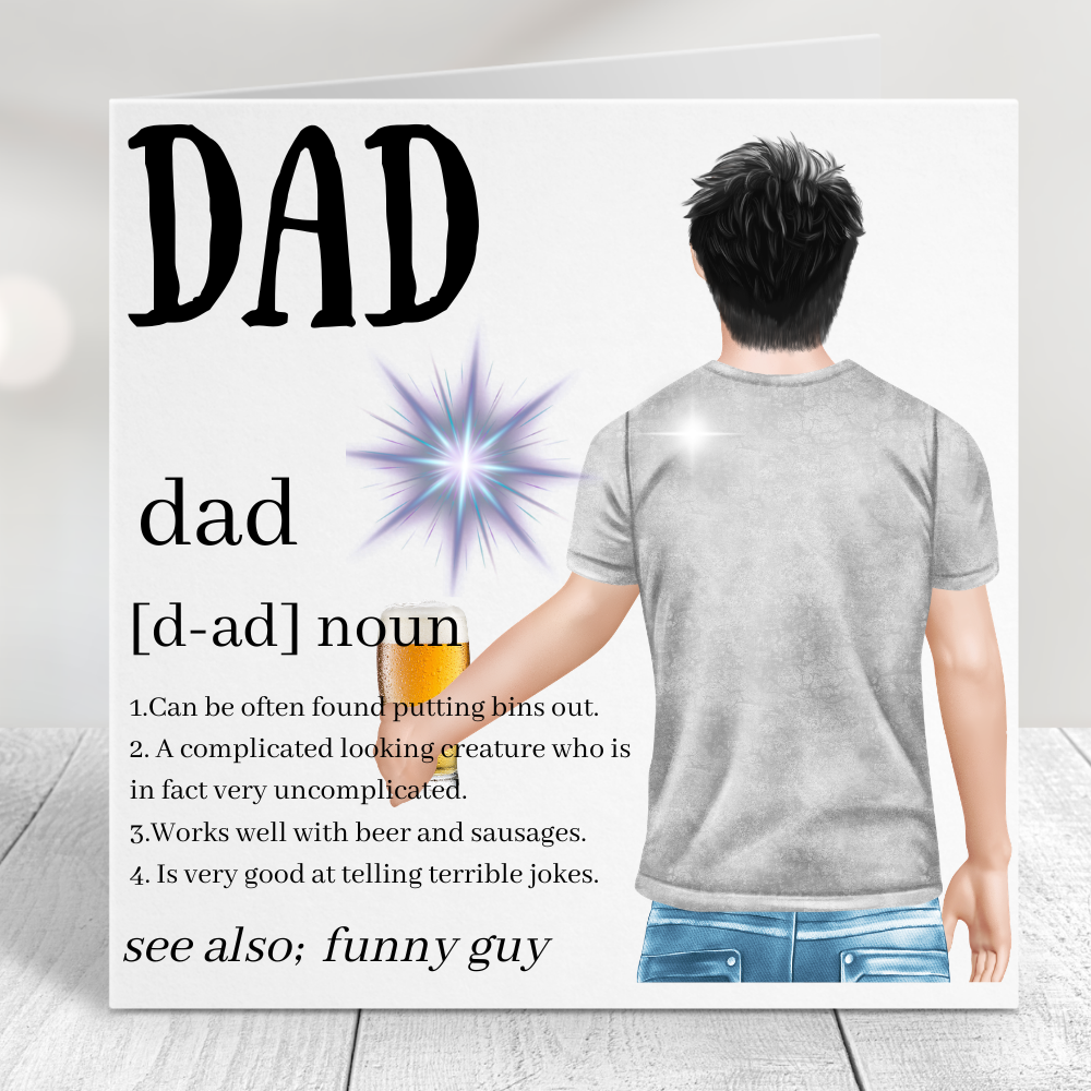 Funny Dad Card