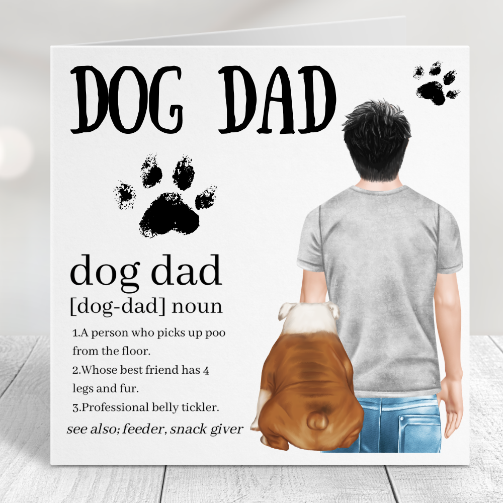 Dog Dad Card