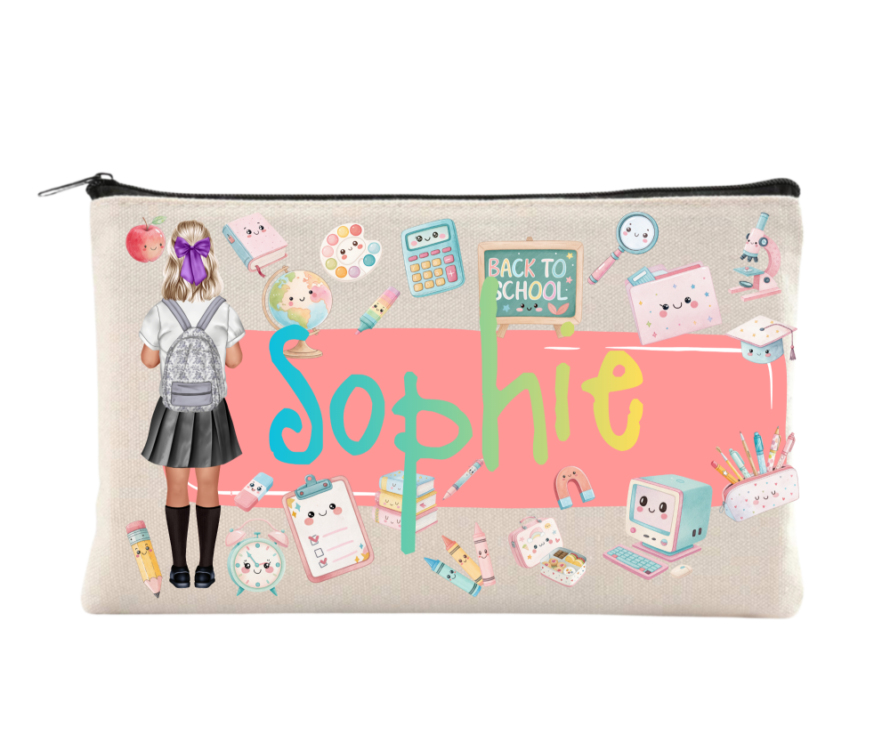 School Pencil Case for Girls